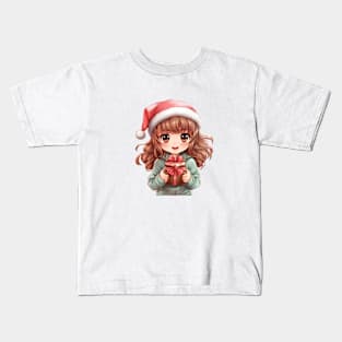 Christmas With Your Favorite Anime Kids T-Shirt